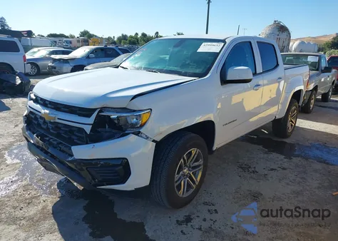 2022 Chevrolet Colorado из США, поврежденный, VIN 1GCGSBEA9N1292478